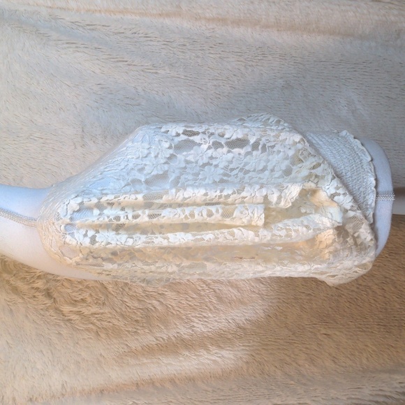 NWT LACE Stretch Boho Lace Festival Top - Picture 4 of 11